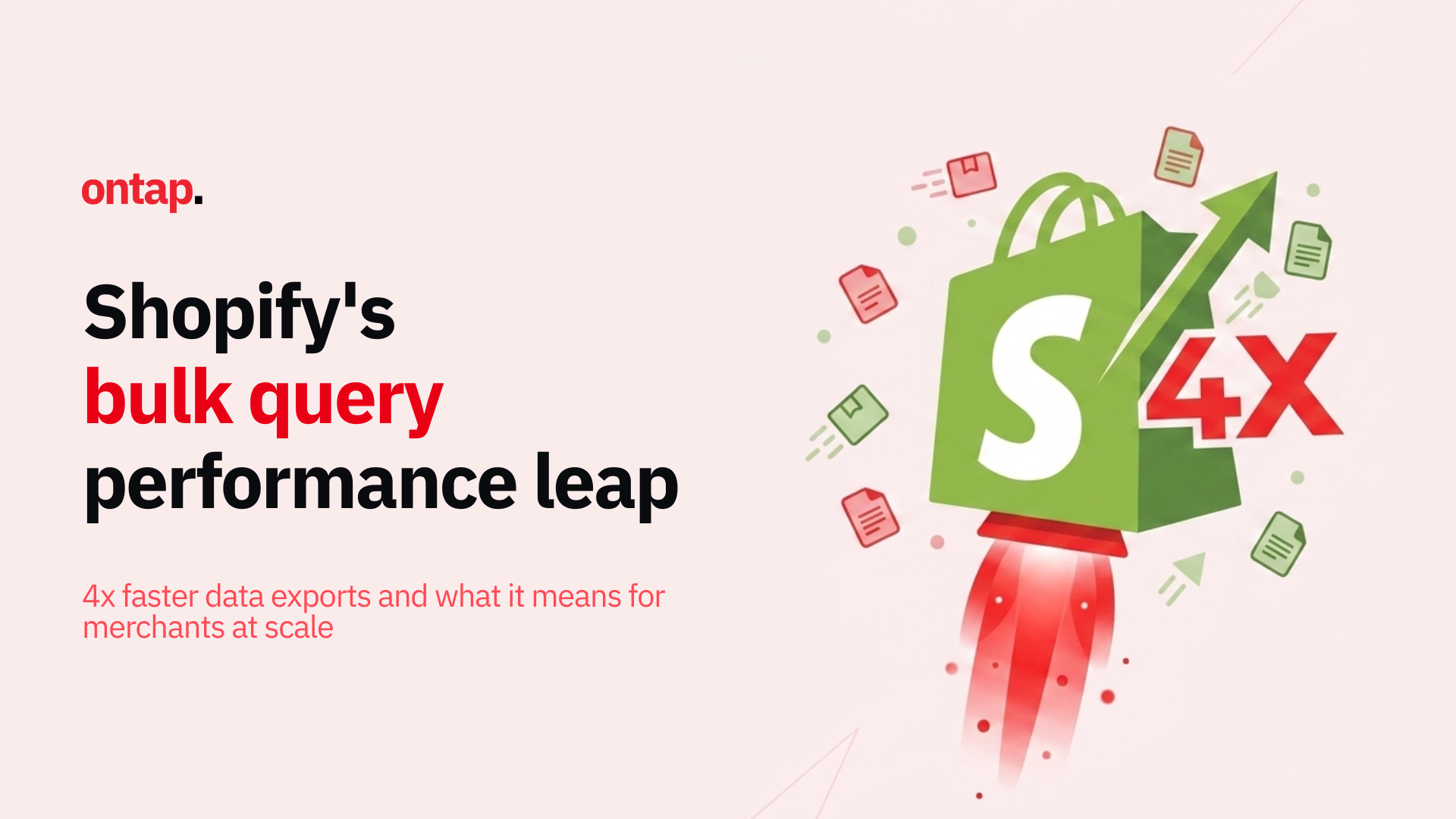 Shopify's bulk query performance leap: 4x faster data exports and what it means for merchants at scale